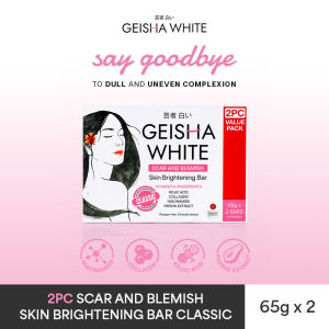 Geisha White Classic Kojic Bar 65g x 2PC PACK