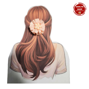Korean Style Hair Clip for Kids Girl Hair Accessories (Pantali ng Buhok) Color : Peach