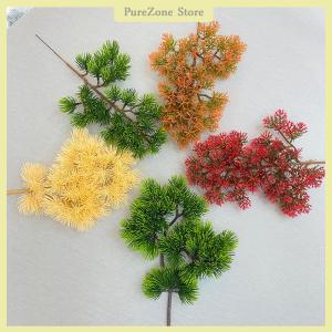 [PureZone] Plastic Artificial Pine Cypress Plant Bonsai Desktop Garden Plastic tree Branch