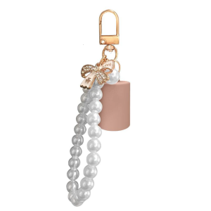 Lip Balm Holder Cover for Keychains Quick Access Clip Mechanism Travel Friendly Compactly Beauty Organizer