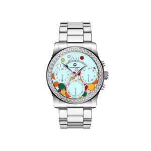 Womens Quartz Watch Luxury Stainless Steel Band With Diamond Rhinestone Fashion Gift Quality Women Watches