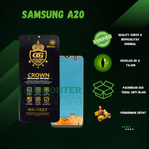 LCD SAMSUNG A20 / A205 TOUCHSCREEN COMPLETE ORIGINAL
