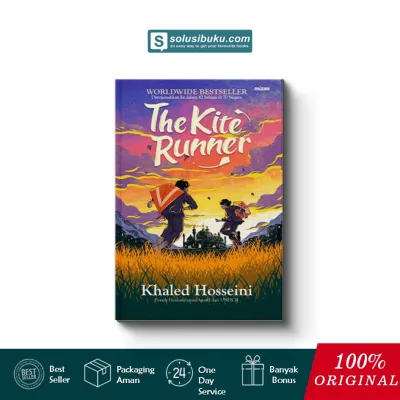 Buku The Kite Runner : Republish Ke-6 Ganti Cover 2022 (Mizan Publishing)