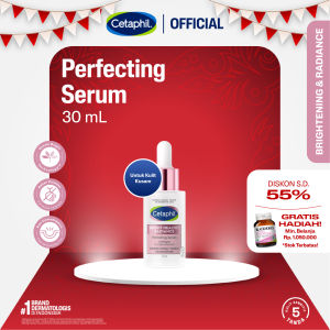 Cetaphil Bright Healthy Radiance Perfecting Serum 30ml dengan Sea Daffodil Niacinamide Advanced Peptide Antioxidant C untuk Mengurangi Bintik Hitam