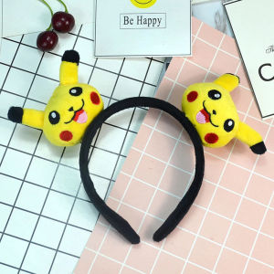 CICI เด็ก น่ารัก แหวนผม หมวก อุปกรณ์จัดแต่งทรงผม กิ๊บติดผม ที่คาดผม ที่คาดผมปิกาจู ตุ๊กตาปิกาจู