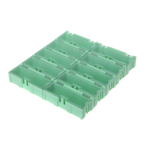 Mini SMT hộp điện tử IC lưu trữ linh kiện điện tử cho trường hợp 75x31.5x21