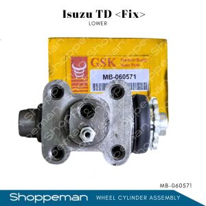 1-1/4" MITSUBISHI FUSO 4D30 Lower Front RH WHEEL CYLINDER ASSEMBLY BRAKE CYLINDER CALIPER MB-060571