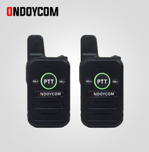 ONDOYCOM Q6 SET OF 2 Portable Two Way Radio Walkie Talkie 5W UHF with 16 Channel