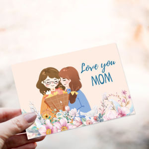 Thiệp chúc mừng ngày của mẹ ngày của cha LILA TMOM052