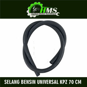 Selang Bensin Universal Hitam KPZ - Selang Vacum Karet Sintetis Minyak Bensin Universal Hitam Tebal
