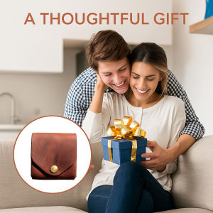 Multi-Function Leather Wallet Compact Card Holder With Coin Pocket Premium Leather Mini Wallet Portable Small Organizer For Women Men