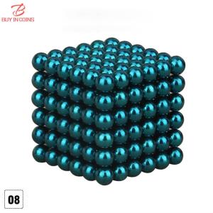 3mm Colorful 216PCS Balls Toys Puzzle Magnet Decompression Building Blocks Toys
