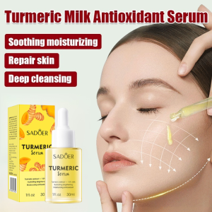 Turmeric Milk Antioxidant Serum Hydrating Moisturizing Essence Sensitive Skin Skincare Non-Greasy Formula Brightening Facial Care Cream