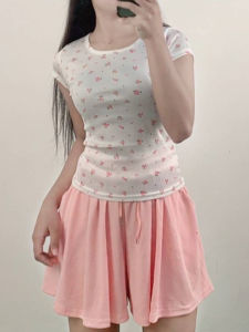 ชุดเซ็ตแฟชั่น สไตล์สาวหวาน สวมใส่สบาย