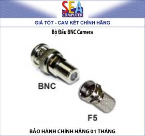 Bộ Đầu BNC Camera Dùng Cho Cáp Đồng Trục