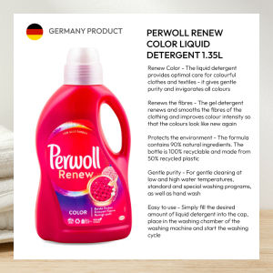 PERWOLL | Perwoll Renew White Waschmittel Wolle Wool Colour Protect Detergent Liquid Laundry Liquid 1.35L