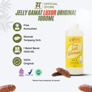 Luxor Jelly Gamat Ekstrak Teripang 34% Tinggi Kolagen & Protein Saponin Cell Growth Factor 1000 ML