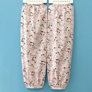 Summer Floral Loose Sunscreen Sleeve Womens Anti-uv Ice Silk Sleeve For Farm Work Outdoor Cycling Sunshade Arm Sleeve