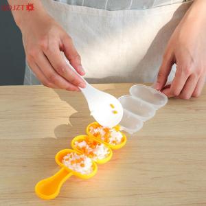 🚚【Local Express Delivery】🚚 2Pcs Set Baby Rice Ball Mold Shakers Food Decoration Kids Lunch DIY Sushi Maker Mould Kitchen Tools Bento Accessories