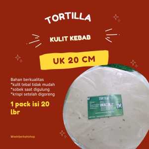 Tortila kulit kebab 20cm