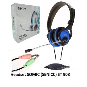 Tai nghe chụp tai Senicc ST-908 có Micro / Tai nghe học online Senicc ST908 / Headphone Senicc ST908 - HÀNG CHÍNH HÃNG