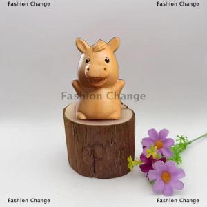 [COD] Fashion Change 1 2pcs Whimsical Horse Decor 2026 Chinese New Year Zodiac Horse Statue Wood Carving Horse Ornaments Desktop Decor Car Decoration