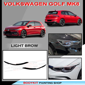 VOLKSWAGEN GOLF MK8 LIGHT BROW MATERIAL ABS (PIANO BLACK)