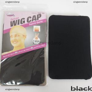 xingwendanp High quality wig cap lined with mesh black ladies real hair lace forehead wig