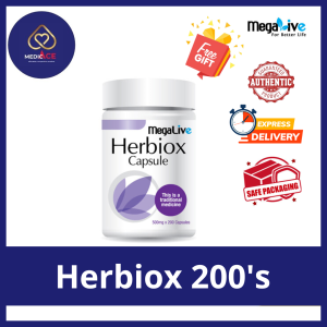 Megalive Herbiox 200s (Exp: 05/2028)
