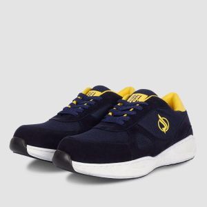 RAISEN GEAR SEPATU SAFETY SPORT UJUNG BESI PRODUK LOKAL SAFETY SHOES PRIA SNEAKERS