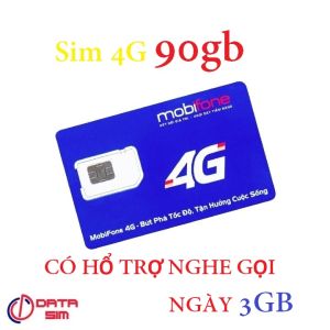 FREESHIP - CHƯA KÍCH HOẠT Sim 4G mobifone LOCAL 90GB sử dụng toàn quốc 0đ