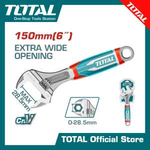 TOTAL Adjustable wrench THT101066