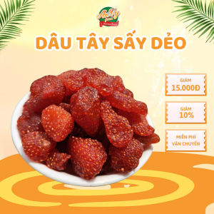 Mứt Dâu Tây Sấy Dẻo chuẩn Thái Lan- CHUA CHUA NGỌT NGỌT