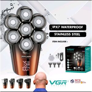 VGR V-327 Professional Men Grooming Kit 5 in 1 IPX7 Waterproof Shaver V327