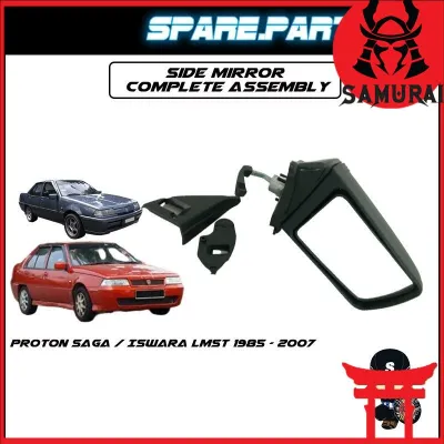 Proton Saga / Iswara LMST 1985 - 2007 Manual Adjustable Side mirror complete embly