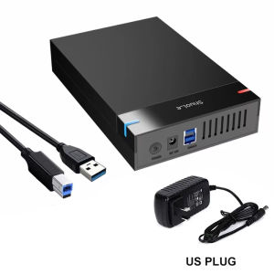 2.5/3.5 inch HDD Case USB3.0 Hard Drive Enclosure SATA to USB 3.0 External Hard Drive Reader 10TB Adapter for PC Laptop
