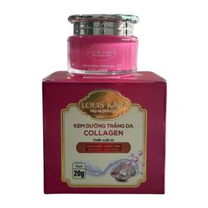Kem face collagen dưỡng trắng da Louis Kara NL081 giúp nuôi dưỡng làn da trắng sáng 20g