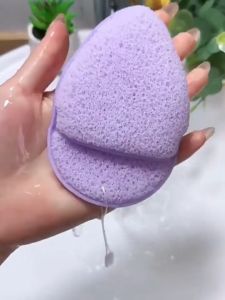 Muka Sembap 水滴手套洗脸扑 Water Drop Face Cleansing Glove 海绵扑深层清洁 Mud Mask Exfoliating Tool Facial Puff