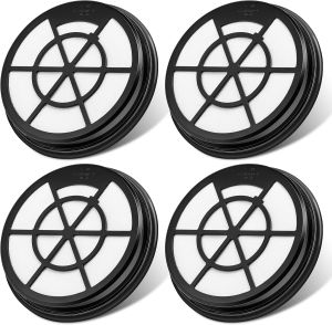NEN110A Vacuum Filter Inlet Frame and Sponge Filter Compatible with Eureka Whirlwind Bagless Canister Vacuum Cleaner Fits NEN110A NEN110B NEN110D(4-Pack)