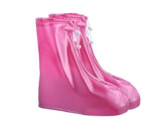 Rain Boot Cover with Waterproof Layer Non-slip Wear-resistant Thick Waterproof Shoe Cover Men Womens Reusab Rain Boot Cover
