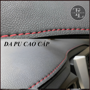 Thảm taplo xe honda brv 2023 - 2025 da carbon nhung lông cừu có đế chống trượt 3 lớp dày dặn bảo hành 12 tháng