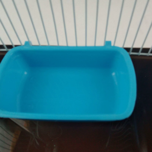 Removable Hamster Bowl Plastic Hanging Pet Cage Bowl Water Feeder Coop Cup for Small Animals for Cat Puppy Guinea P