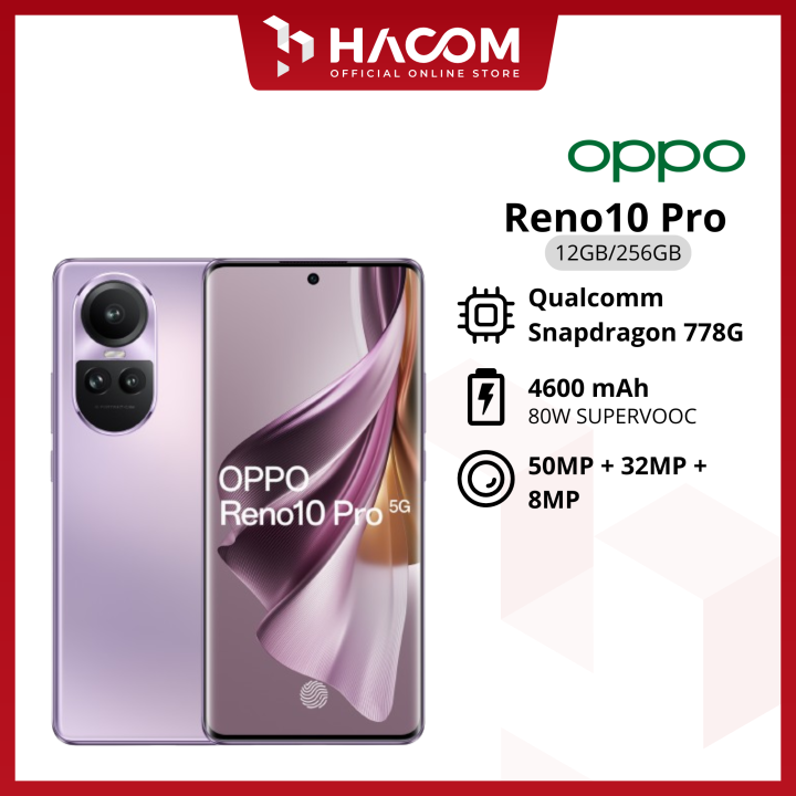NEW HP OPPO Reno10 PRO 5G RAM 12/256GB GARANSI RESMI Hp Oppo