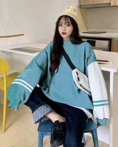 Soo Jin Sweater Wanita Terbaru Korean Style Oversize Fleece