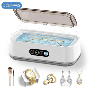 MLADEN 49000Hz Ultrasonic Cleaner Machine High Frequency Vibration cleanerUsed for Cleaning Glasses Jewelry and Dentures