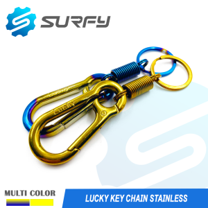 Lucky Key Chain Titanium Stainless Made In Thailand