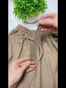 WH Foldable Multifunctional Spring Threading Tool for Hoodie Rope Pants Elastic Bands DIY Sewing Accessories