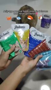 Furlove wet food cemilan kucing 1  snack kucing murah makanan kucing basah 80g*12(1 )