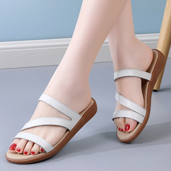 Women's Ladies Bohemia Roma Slipper Sandals Peep Toe Casual Shoes -  Walmart.com