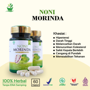 NONI MORINDA Obat Darah Tinggi yang Ampuh Hipertensi Atasi Asam Urat Kolestrol Darah Tinggi Original